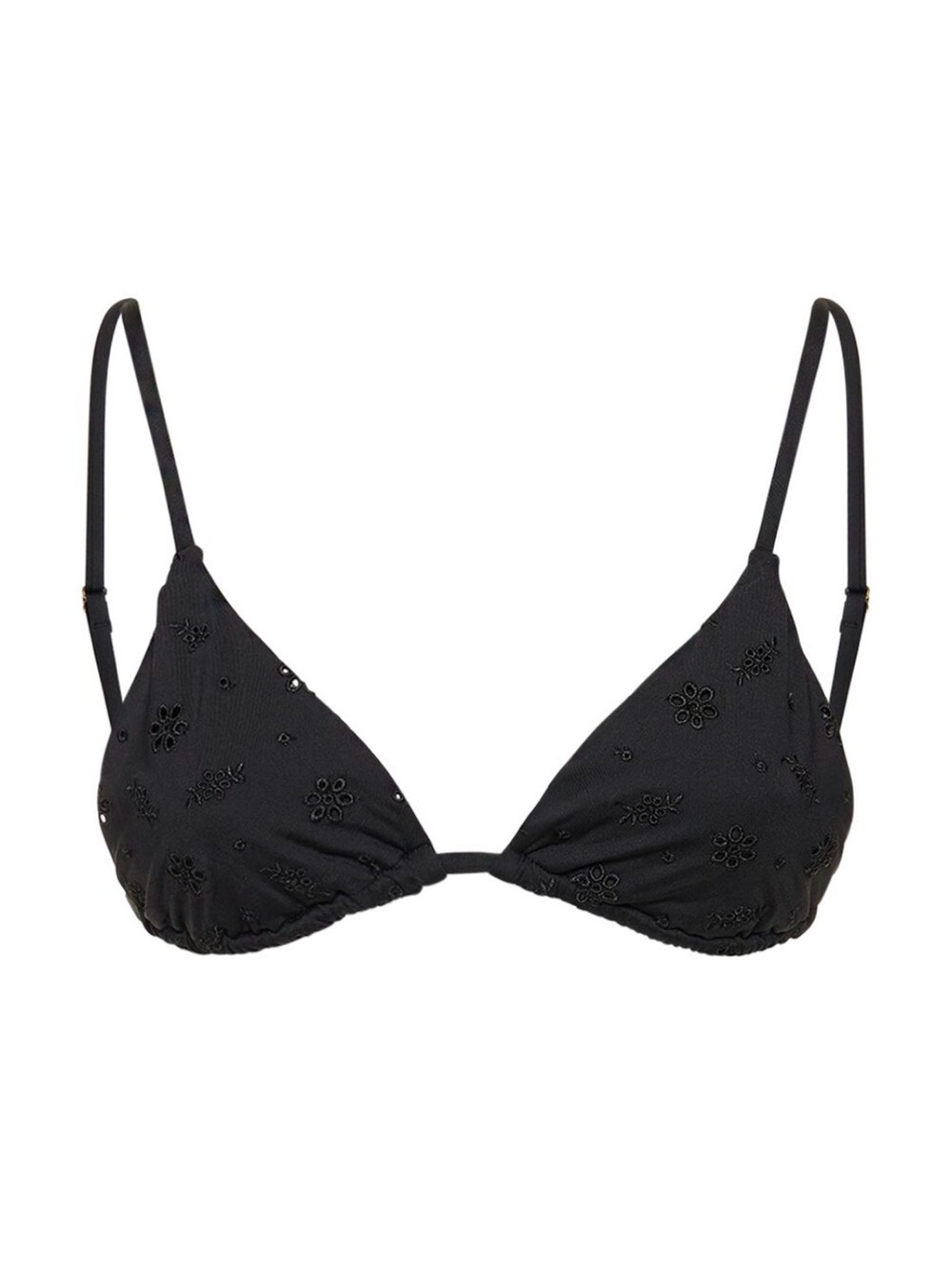 WEWOREWHAT Black Cooper Bikini Top